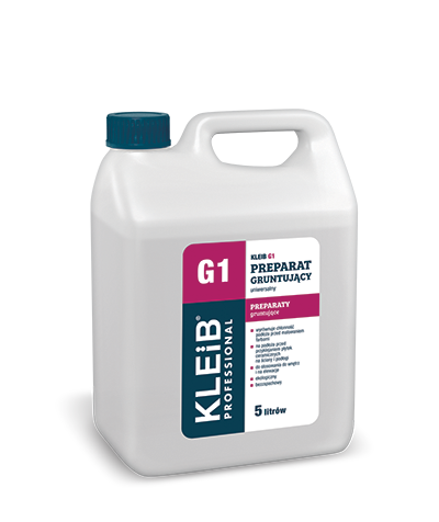 G1 Preparat gruntujący KLEIB Professional 5 litrów