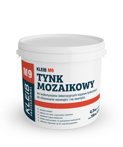 M9 KLEIB Tynk mozaikowy 4,3 kg lub 16 kg