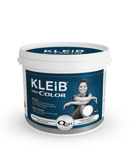 Farba emulsyjna biała do wnętrz Q123 KLEIB PRO COLOR