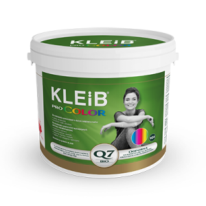Lateksowa farba satynowa do wnętrz Q7 Bio KLEIB Professional