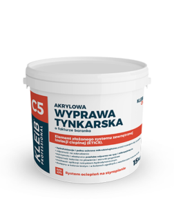 KLEIB C5 Akrylowa wyprawa tynkarska KLEIB Professional