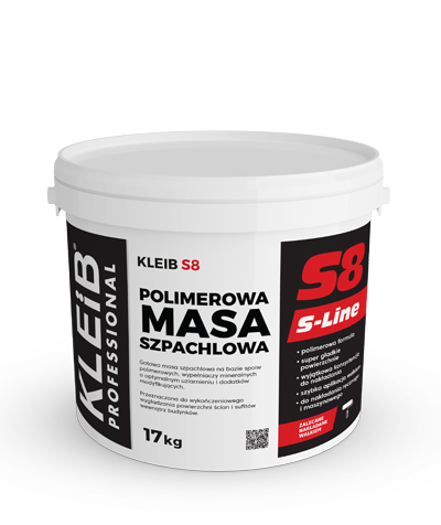 KLEIB polimerowa masa szpachlowa S8 17kg
